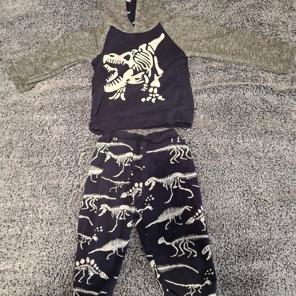 Cute Dinosaur Design Outfit Size 2T